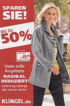 Klingel Sale -       - 2015.  www.klingel.de