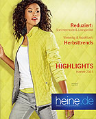  Heine Highlights  - 2015/16. www.heine.de