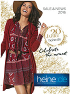  Heine Sale & News  - 2016/17. www.heine.de
